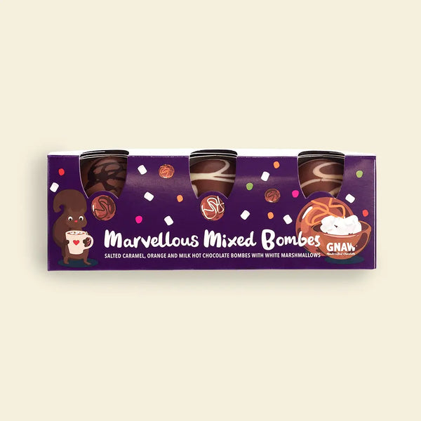 Marvellous Mixed Hot Chocolate Bombs