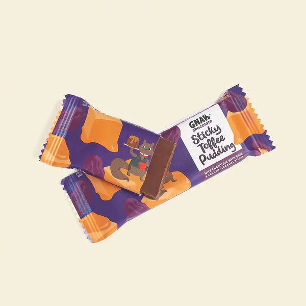 Sticky Toffee Pudding 35g Snack Bar - GNAW