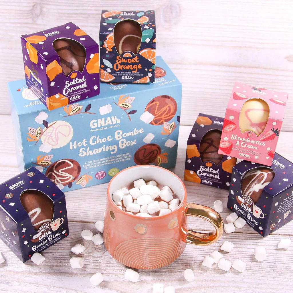 Hot Chocolate Bomb Sharing Box Sharing Hot Chocolate Gifts GNAW