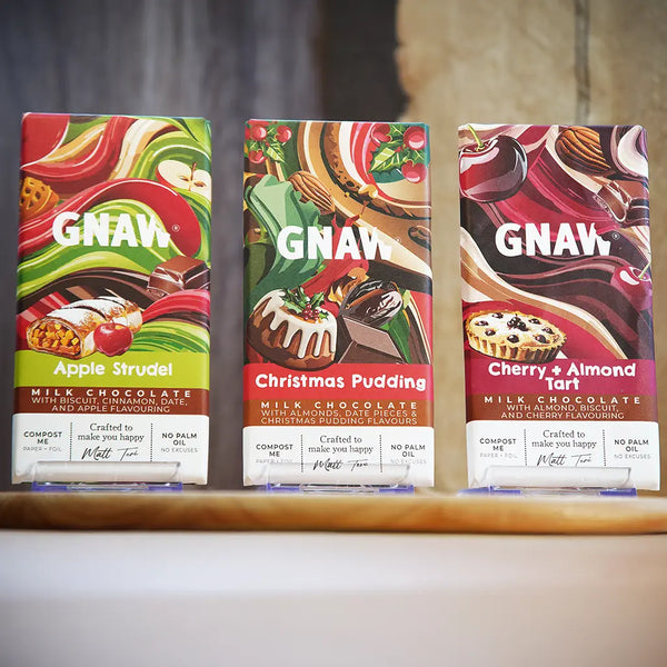 Festive Flavours Chocolate Letterbox - 3 Bars
