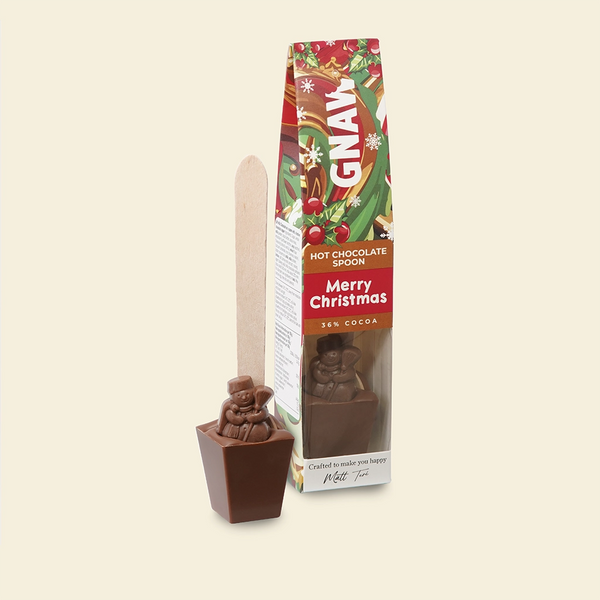 Christmas Hot Chocolate Spoon - With Festive Character