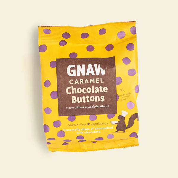 Caramel Chocolate Buttons - GNAW