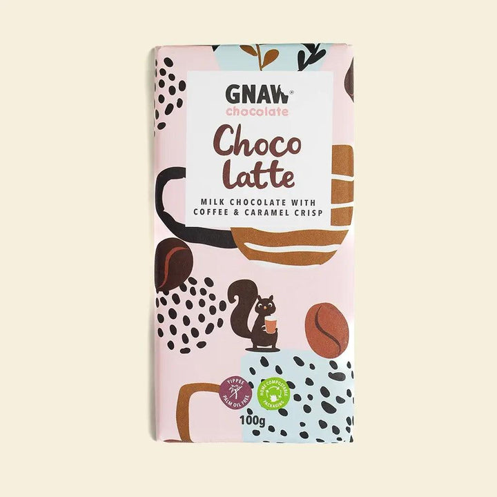 Choco-Latte Milk Chocolate Coffee Bar - GNAW