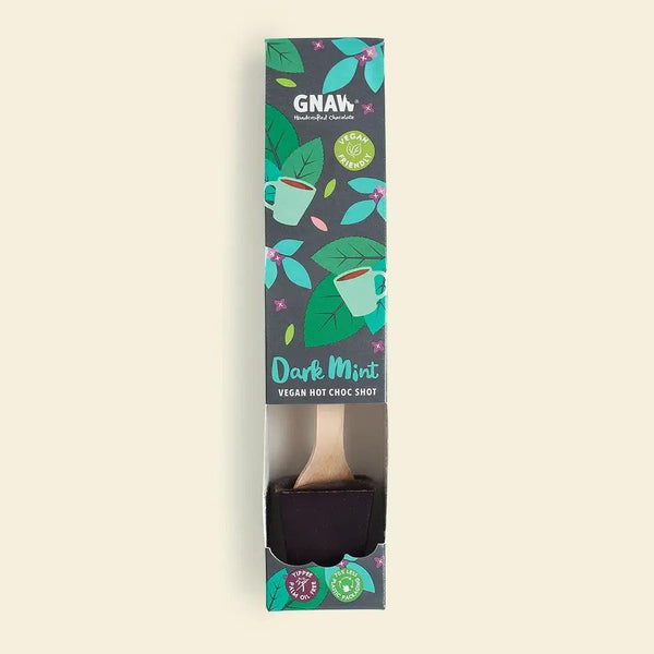 Dark Mint Crisp Hot Chocolate Stirrer - Vegan 🌱 - GNAW