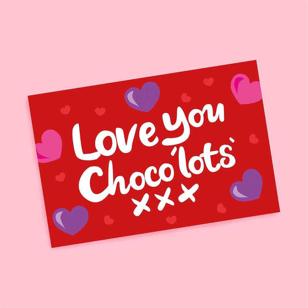 Love You Choco'lots Letterbox Chocolates