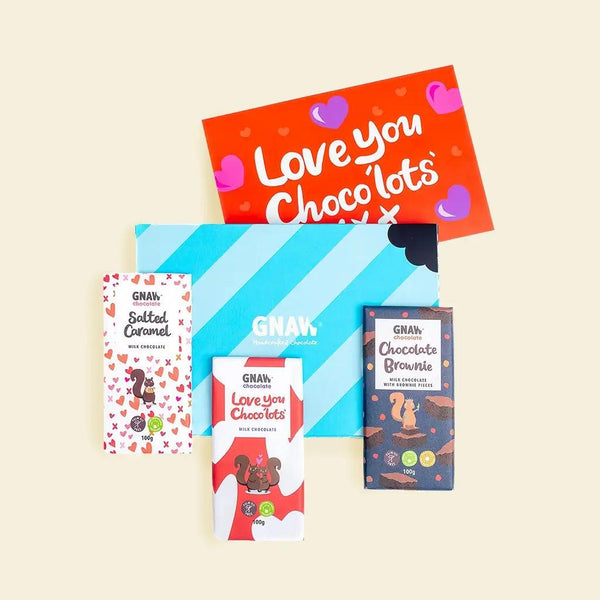 Love You Choco'lots Letterbox Chocolates - GNAW