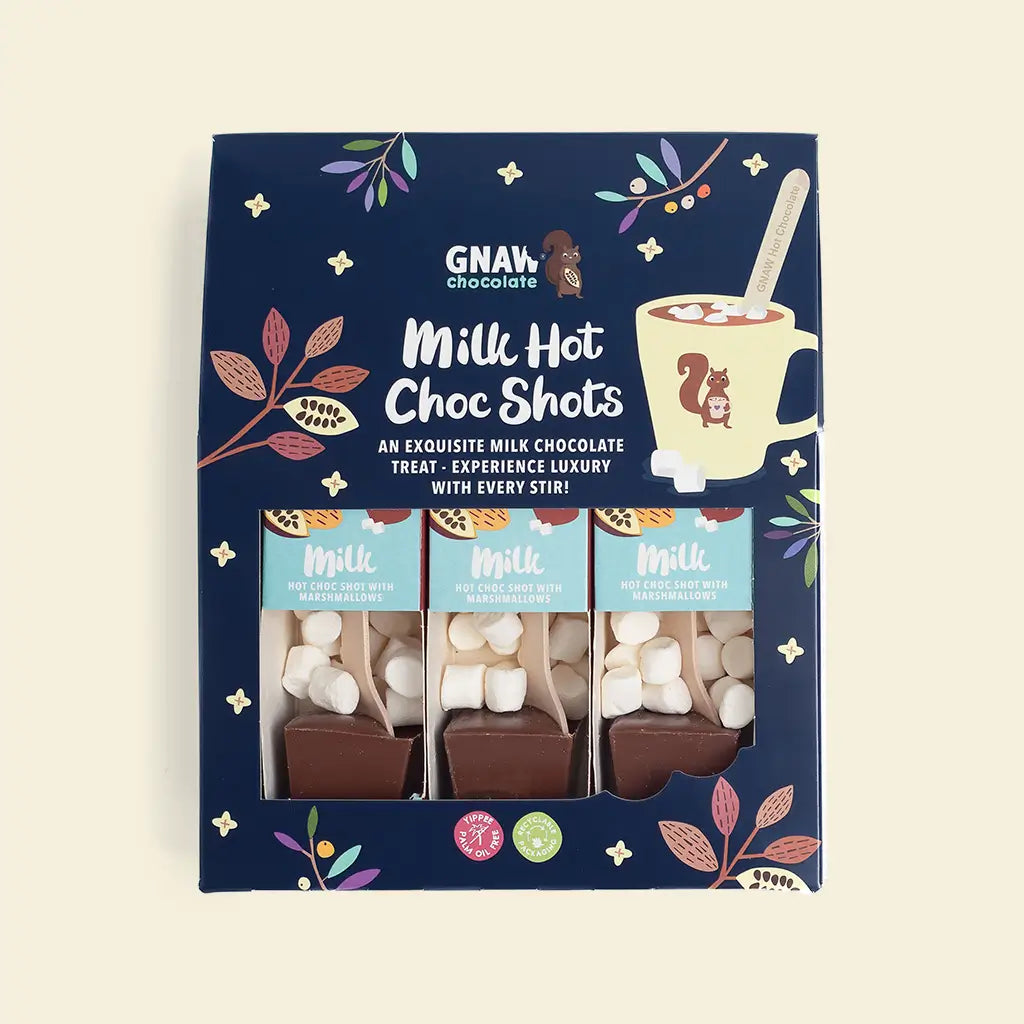 Milk Hot Chocolate Gift Box Luxury Hot Chocolate Products Gnaw