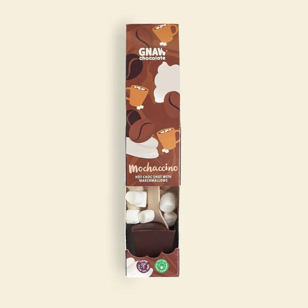 Mochaccino Hot Chocolate Stirrer With Marshmallows - GNAW
