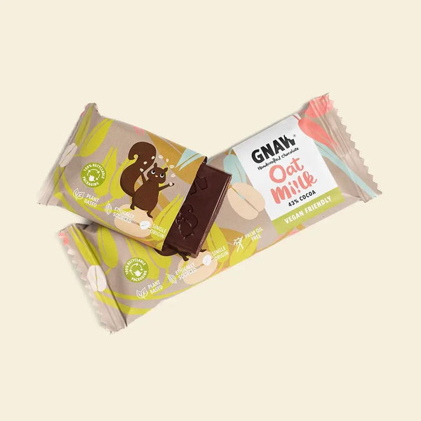 Oat Mi!lk Snack Size Chocolate Bar - Vegan 🌱 - GNAW