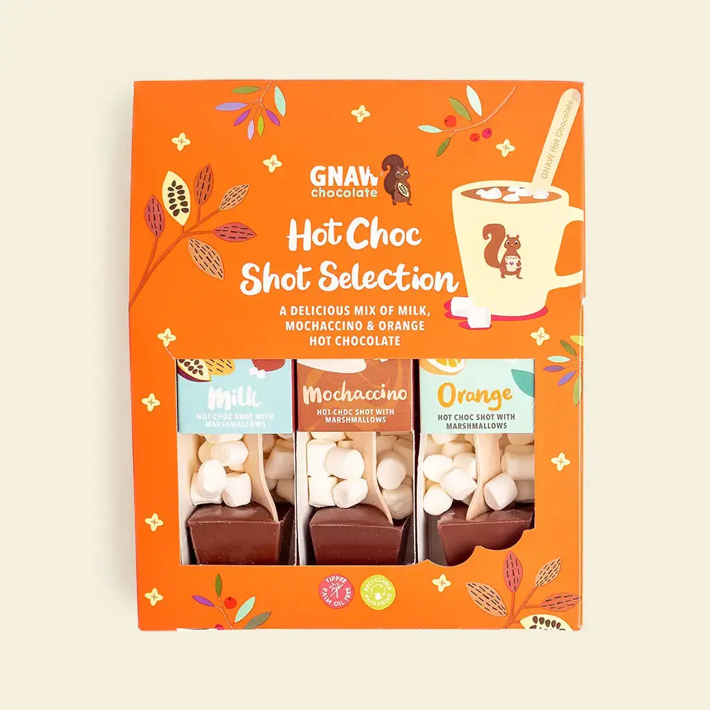 Mixed Flavour Hot Chocolate Gift Set Gnaw Hot Chocolate Gifts GNAW