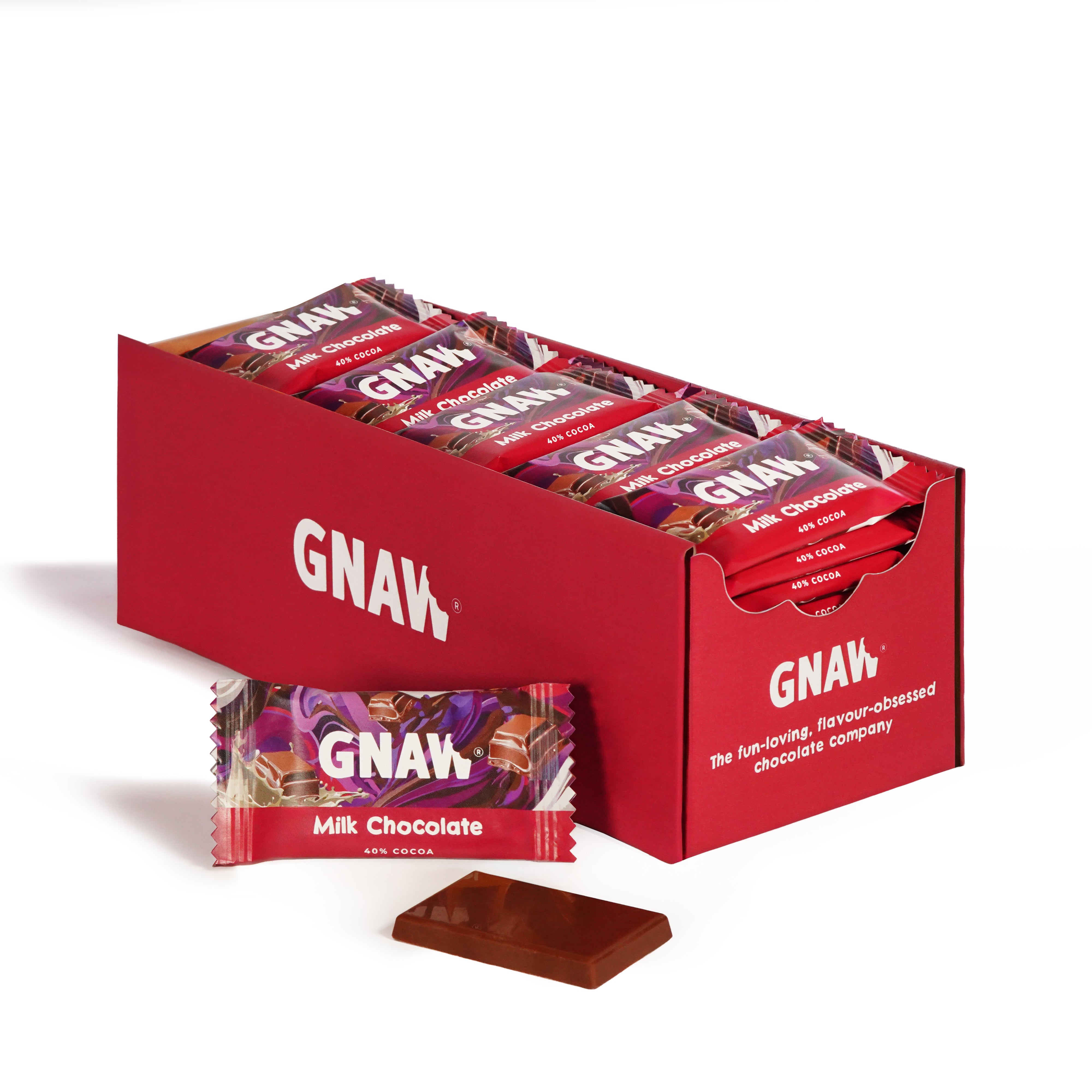 15g Milk Chocolate Bar – GNAW Chocolate