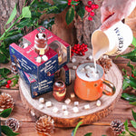 Christmas Santa Hot Chocolate Bombs with Marshmallows