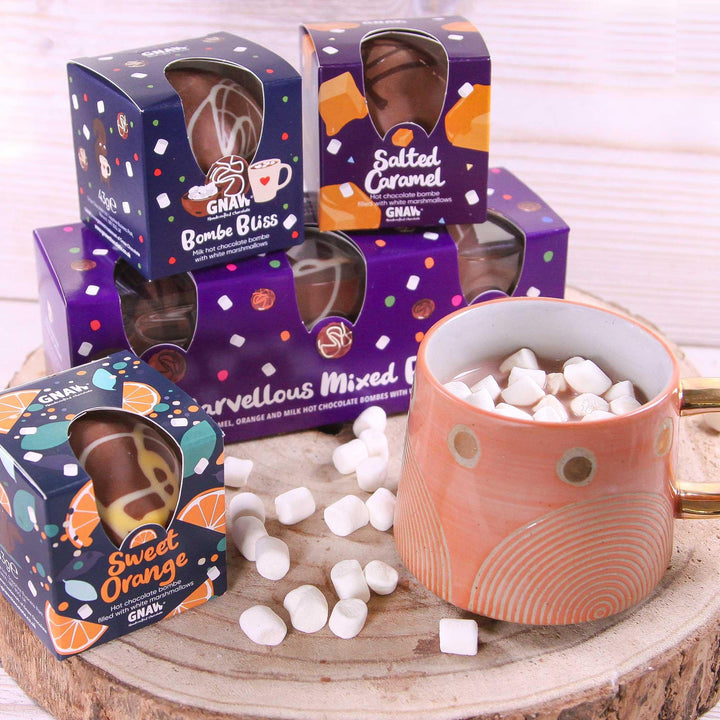 Mixed Flavour Hot Chocolate Bombs