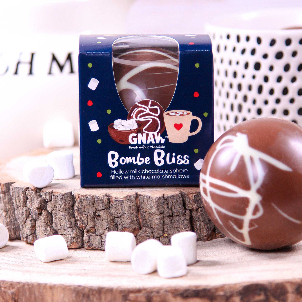 Milk Hot Chocolate Bomb with Marshmallows